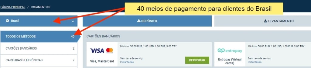 1xbet é confiável formas de pagamento