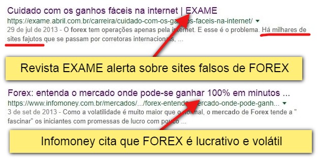 corretoras forex confiáveis