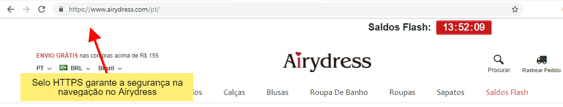 Airydress é confiável