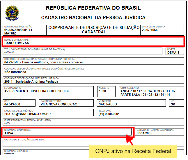 Lendico CNPJ