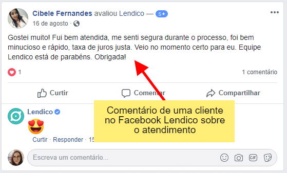 Lendico Facebook