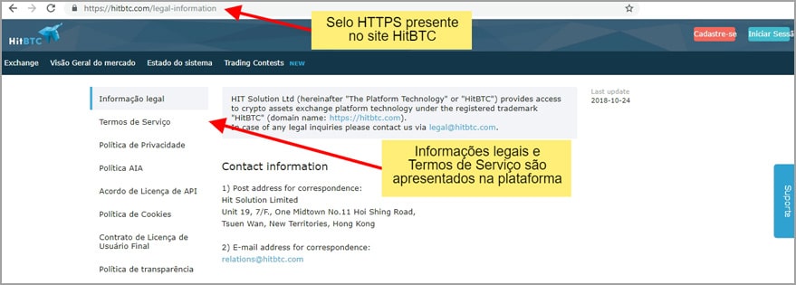 HitBTC é confiável