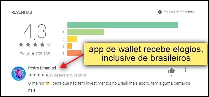 app é elogiado por usuários