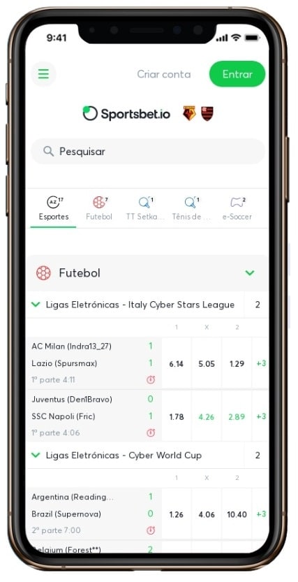 Sportsbet.io apostas no celular