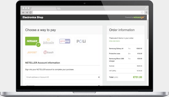 neteller Neteller como funciona - layout do neteller
