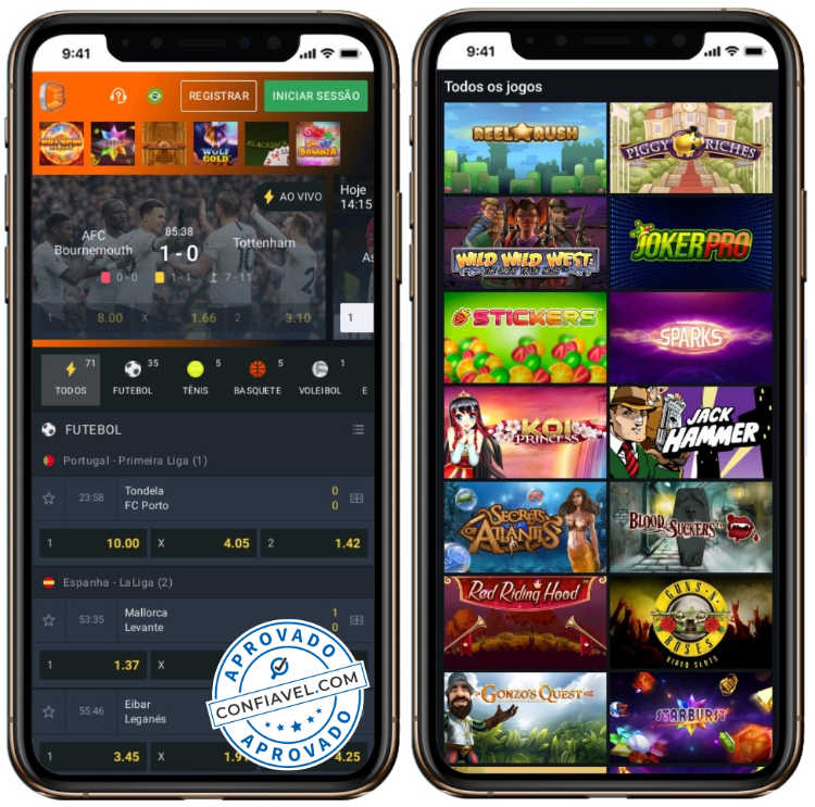 telas do site betano no celular