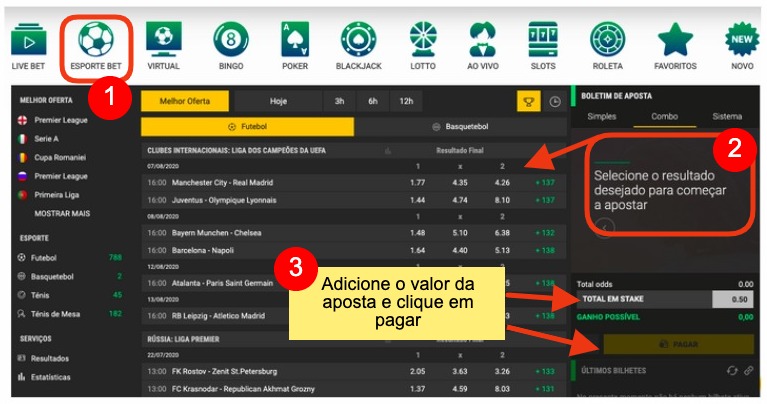 como apostar no Brazino777 passo a passo