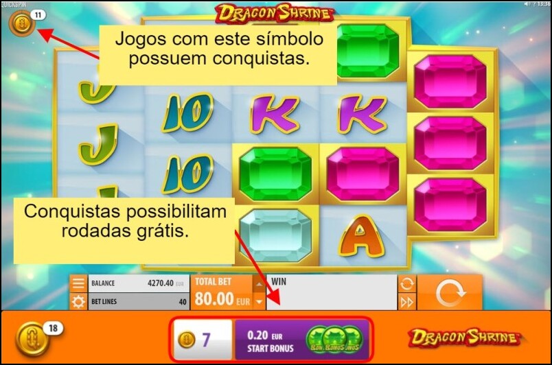 Conquistas do Europa Casino dão giros grátis
