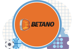 betano logo - comparison