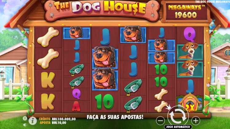 The Dog House tela de aposta