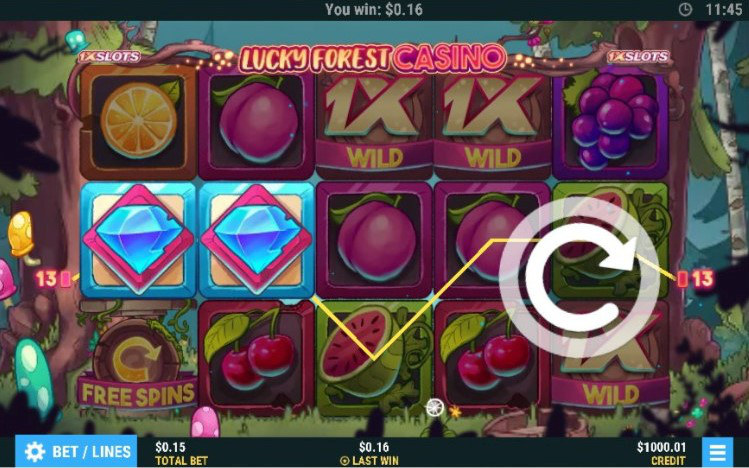 slot exlusivo 1xslots lucky forest