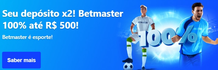 betmaster bonus boas vindas