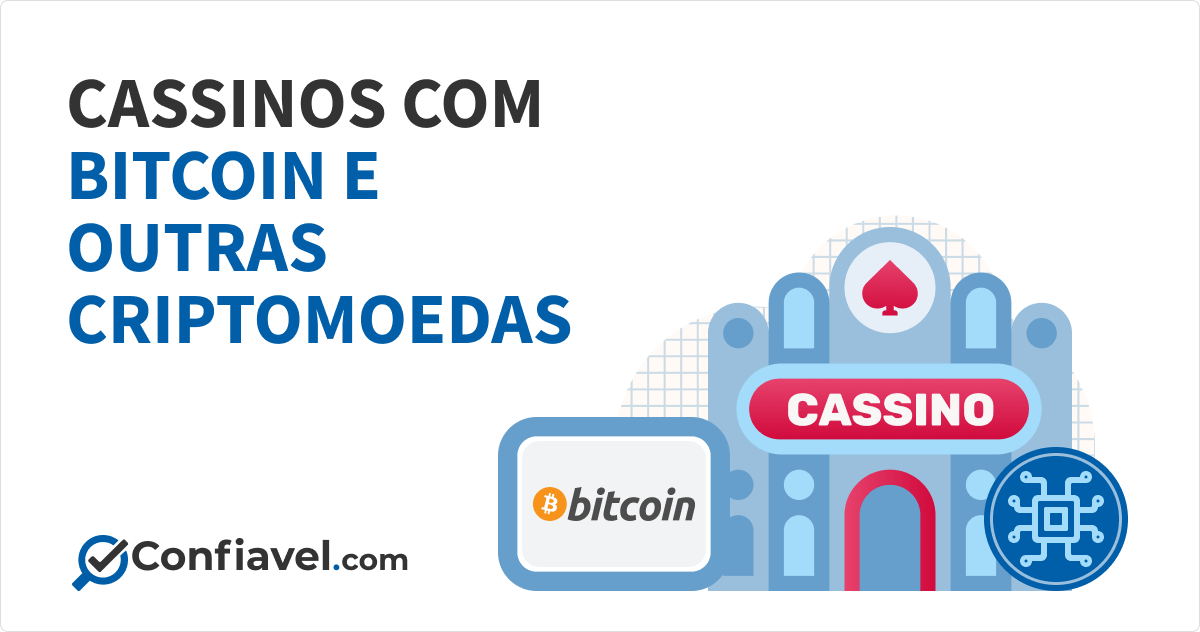 Cassinos com Bitcoin e outras criptomoedas