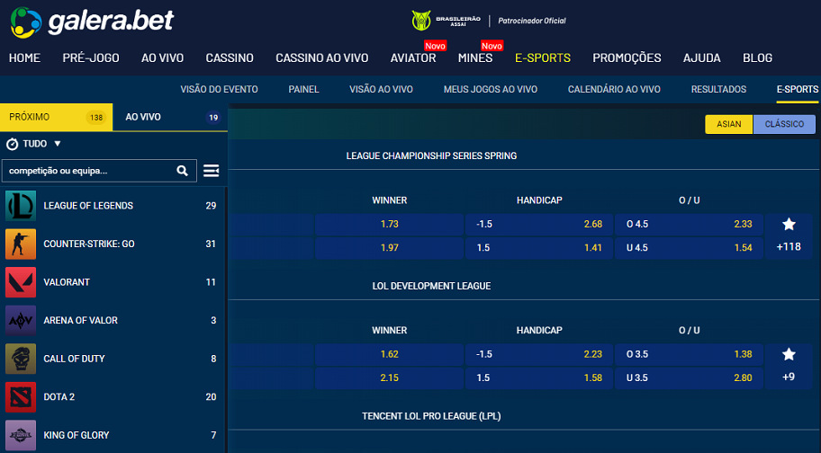 apostas online galera.bet