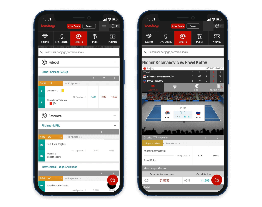 Apostas esportivas x cassino: diferenças e semelhanças - Bodog