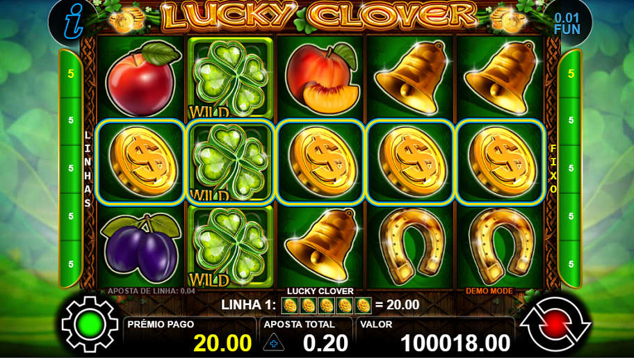 Lucky Clover slot demo