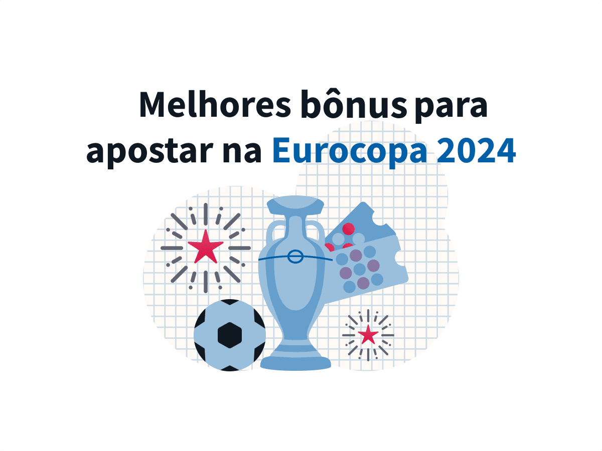 Melhores bônus para apostar na Eurocopa 2024