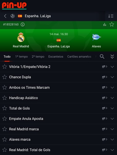 mercados para apostar em jogo de futebol na pin-up