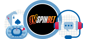 ícone de avaliação do suporte da JVSpinbet