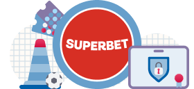 ícone de segurança superbet apostas