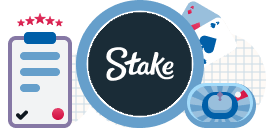 stake ícone review