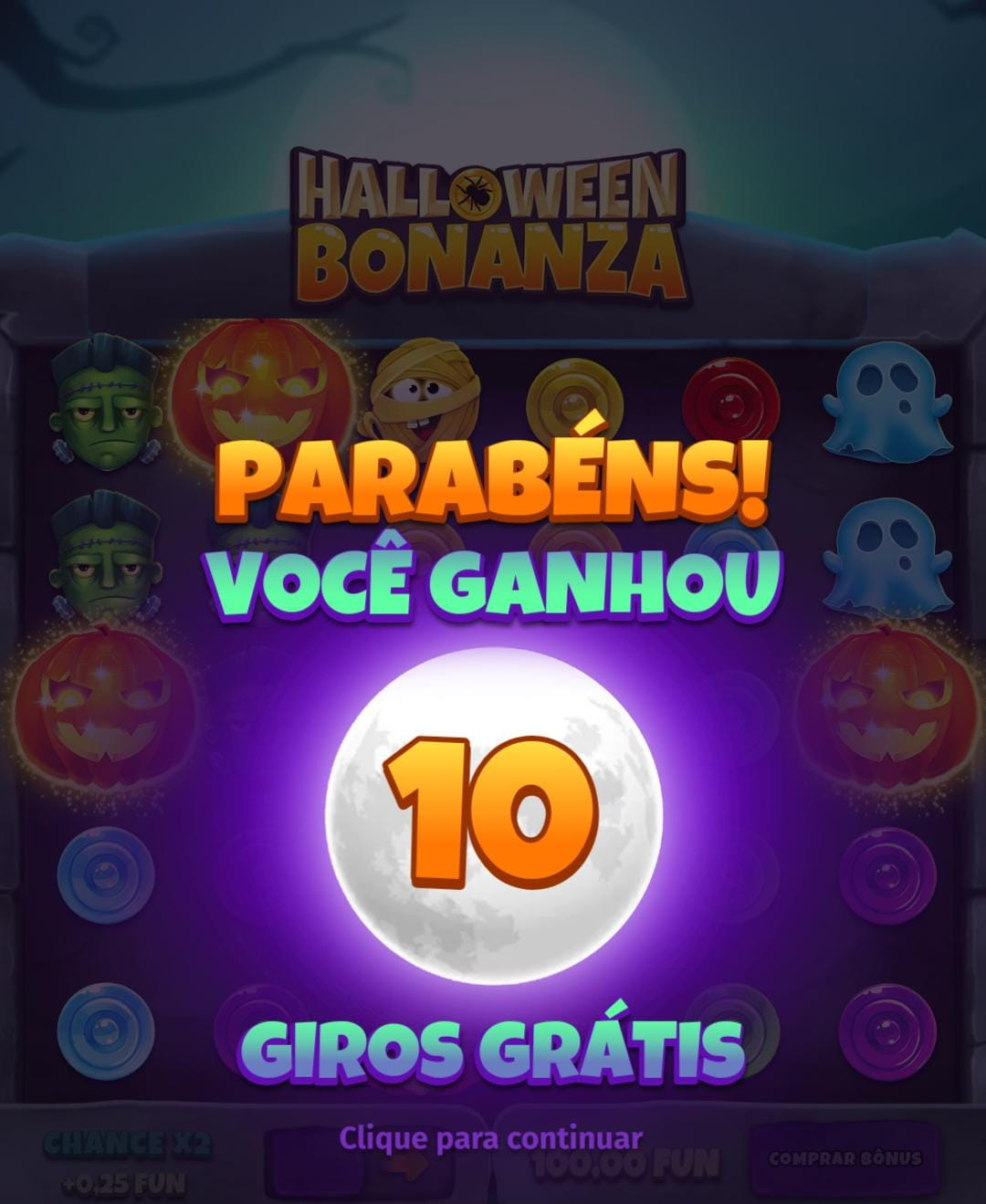 Halloween Bonanza simbolos