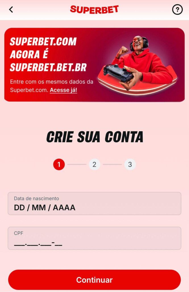 superbet-cadastro