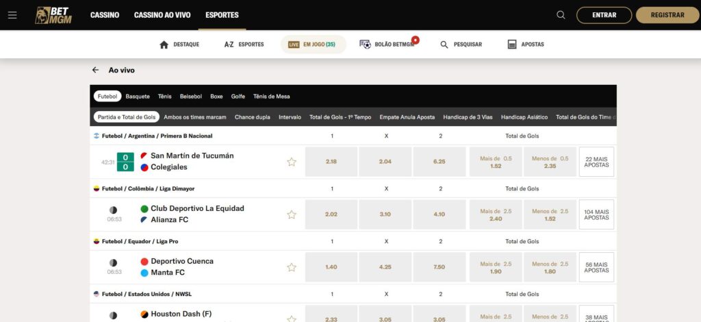 betmgm esportes