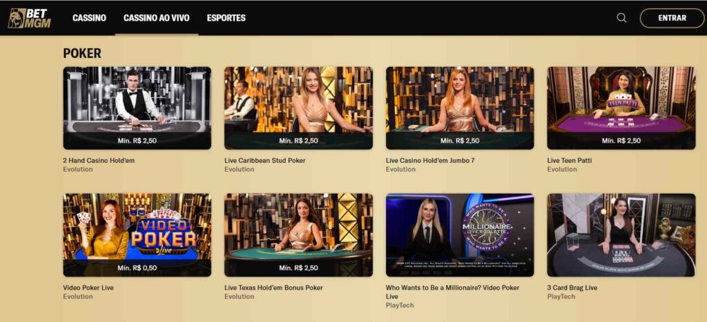 betmgm poker