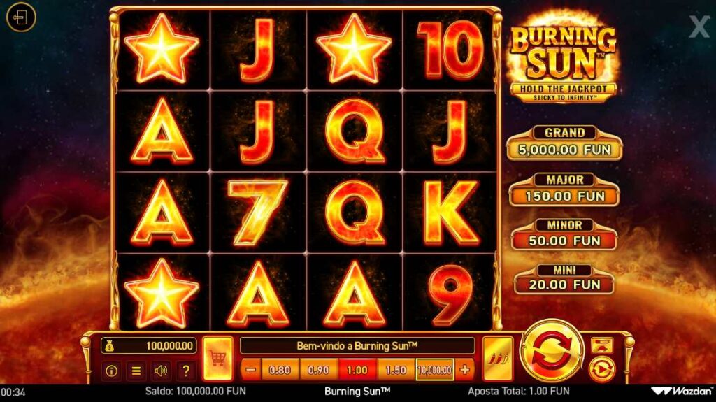 burning sun slot