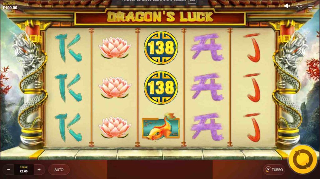 dragons luck slot