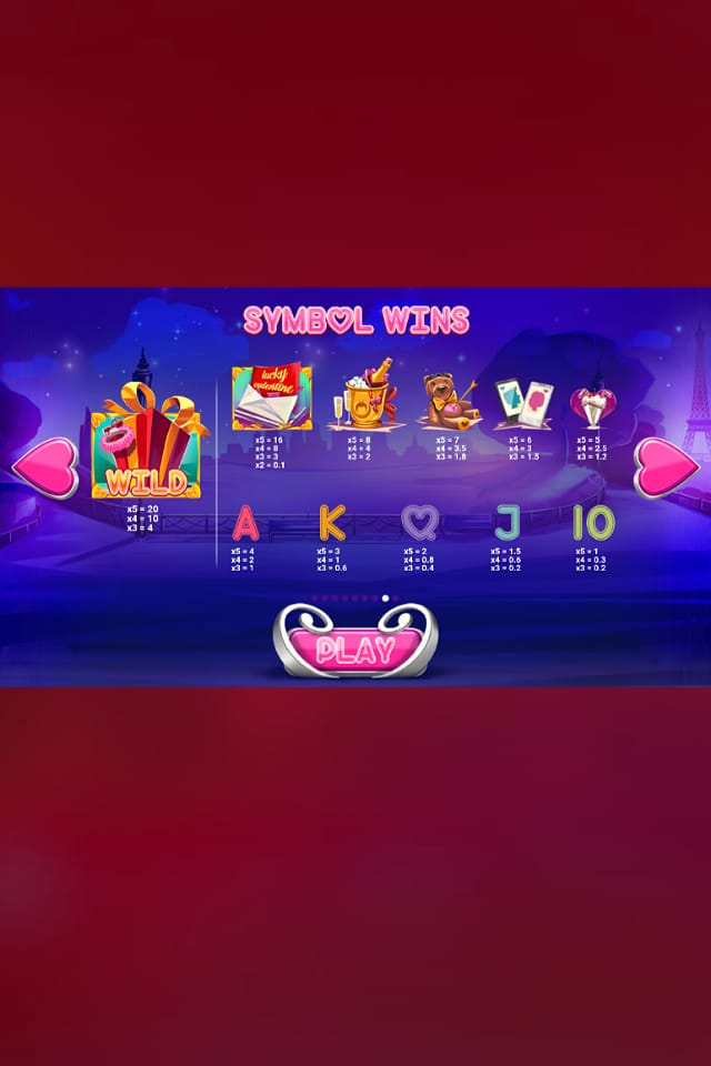 lucky valentine simbolos