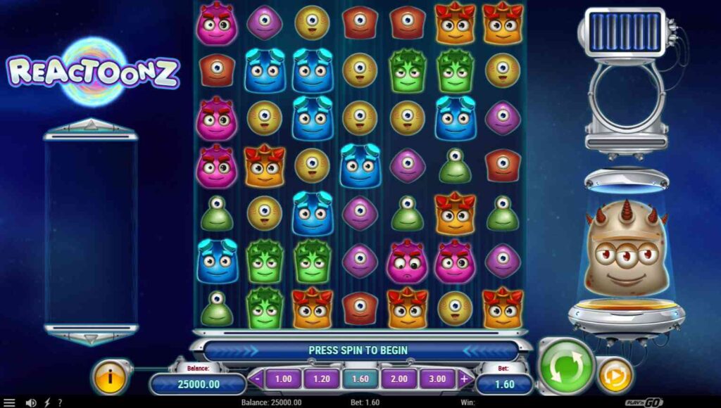 reactoonz slot