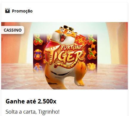 tigrinho promo