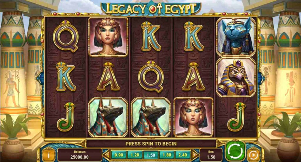 legacy of egypt slot