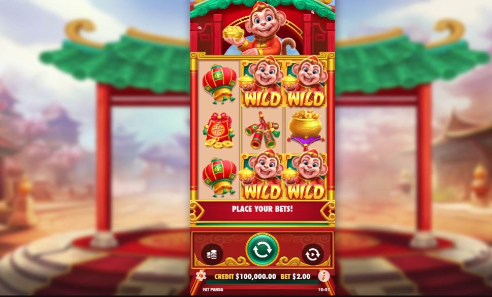 macaco sortudo slot