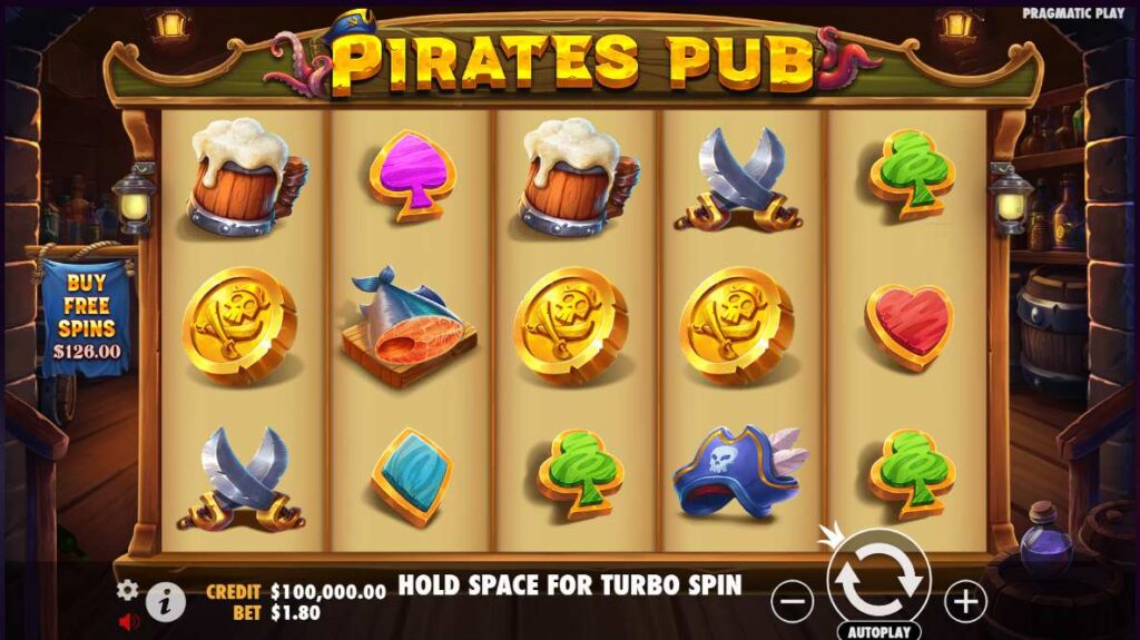 pirates pub slot