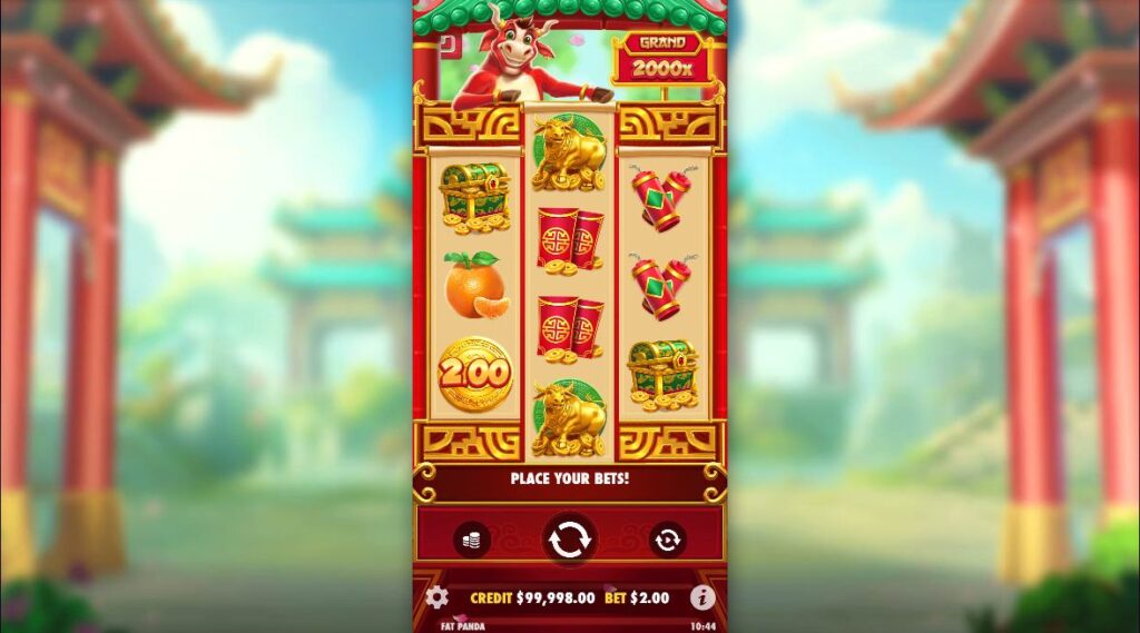 touro sortudo slot
