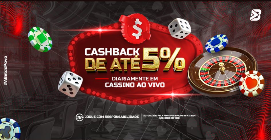 cashback ao vivo