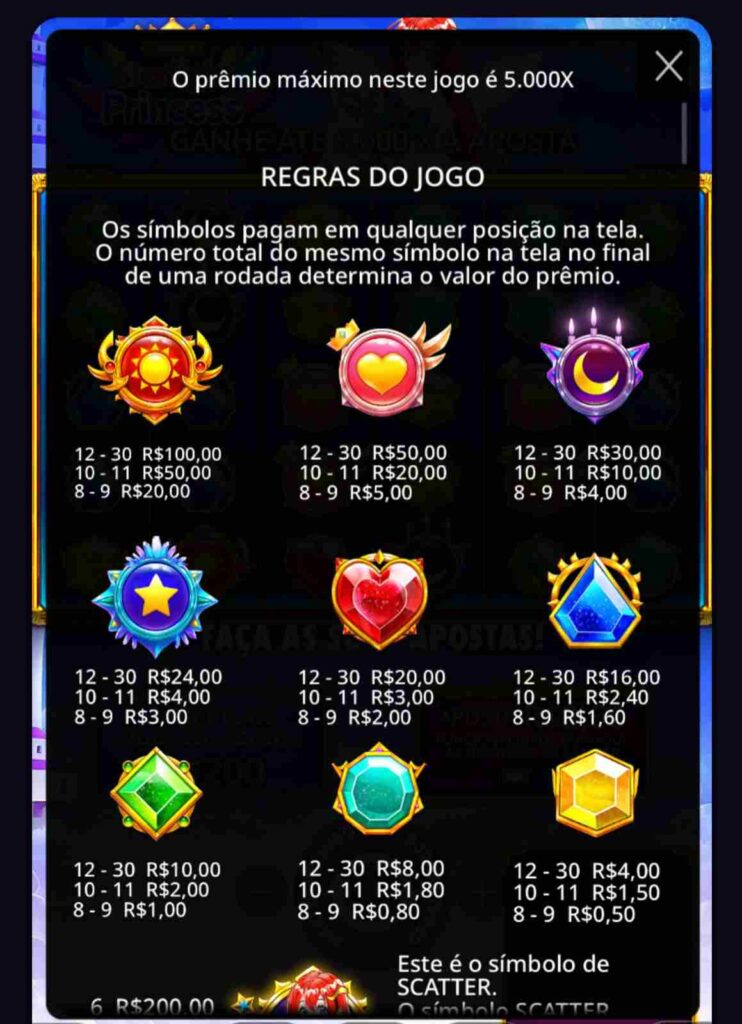 starlight-princess-simbolos