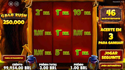 Gold Rush Scratchcard