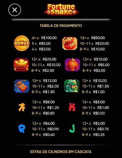 fortune-snake-simbolos