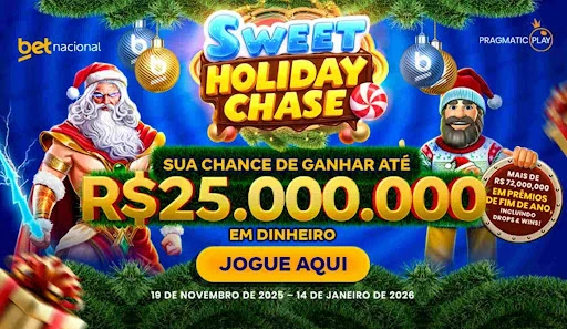 Torneio de Natal da Pragmatic distribui até R$ 25 milhões em prêmios